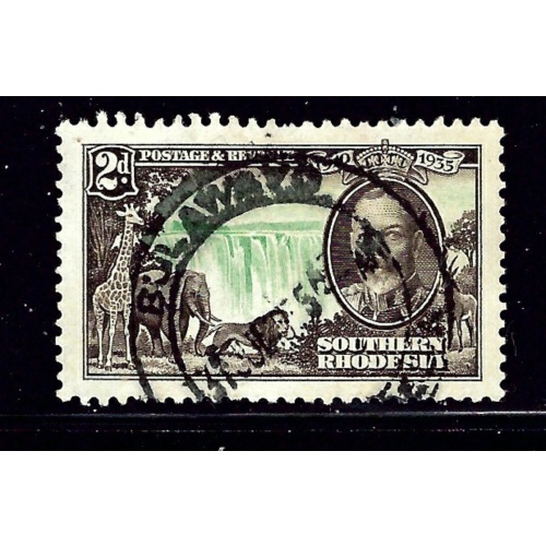 Southern Rhodesia 34 Used 1935 KGV Silver Jubilee  (ap1071)