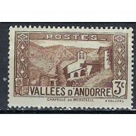 French Andorra 25 MH 1932 issue (ak2798)