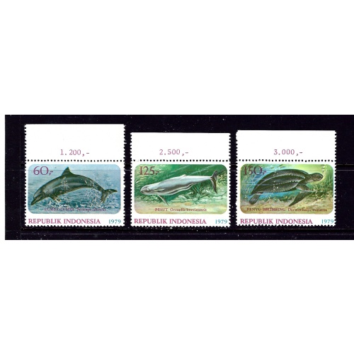 Indonesia 1064-66 MNH 1978 Wildlife Protection