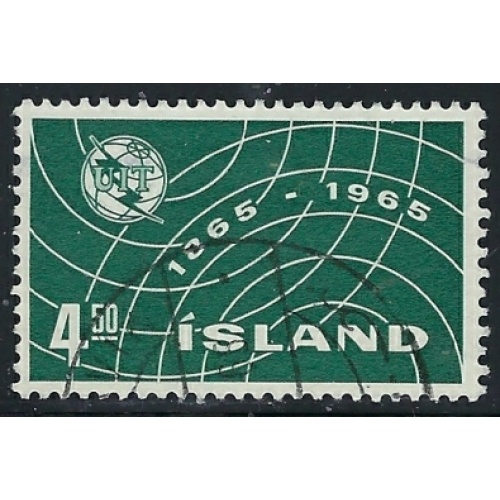 Iceland 370 Used 1965 issue (fe9702)