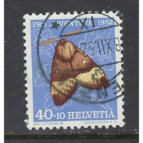 Switzerland B221 Used 1952 issue (ap7502)