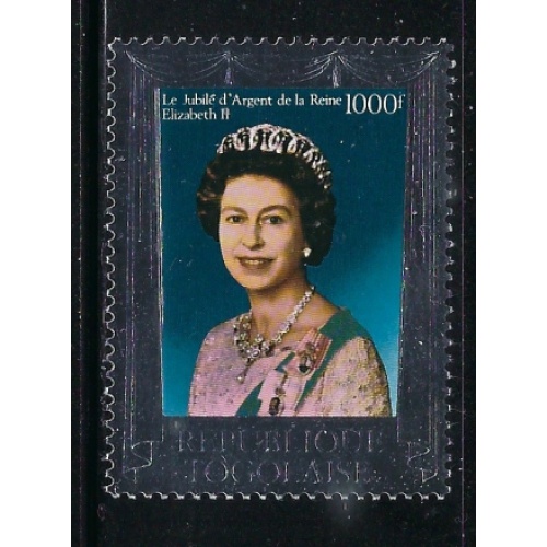 Togo 947A MNH 1977 QEII Silver Jubilee (fe2254)