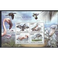 Burundi 871 MNH 2011 Birds Sheet of 4 (an4199)