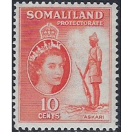 Somaliland 129 MH 1953 issue (ak6838)