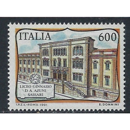 Italy 1842 MNH 1991 School (ak5141)