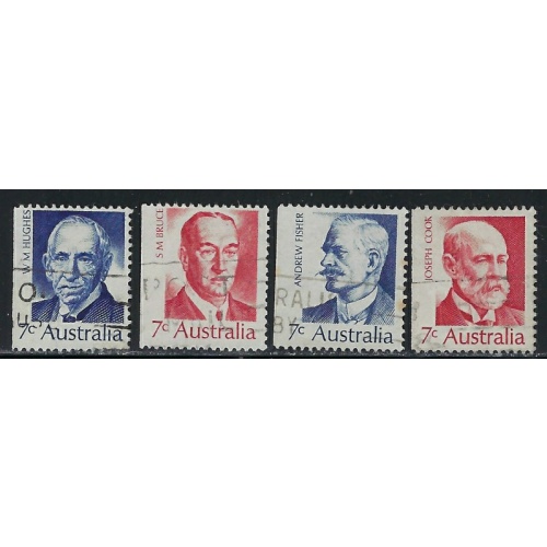 Australia 514-17 Used 1972 set (an5166)