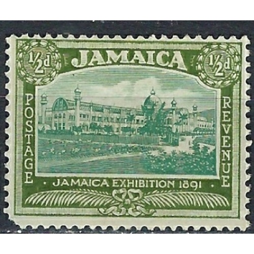 Jamaica 88 MH 1922 issue; rounded corner (ak2455)