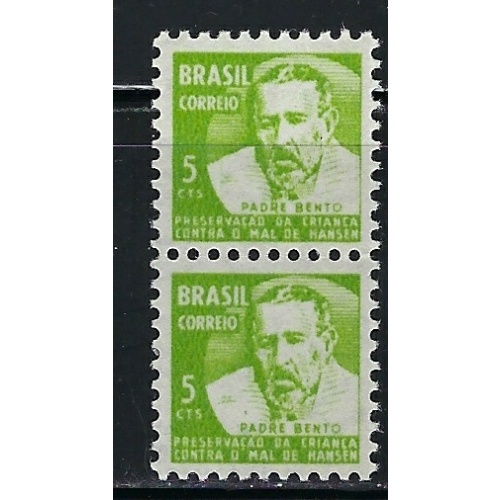 Brazil RA14 MNH Pair 1968 issue (an4298)