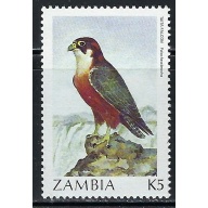 Zambia 387 MNH 1987 Bird (an5467)