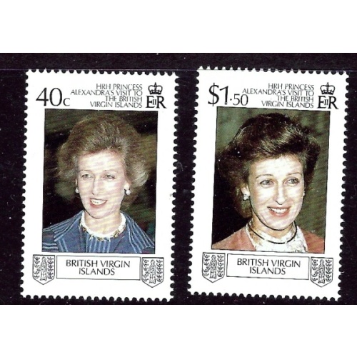 British Virgin Is 618-19 MNH 1988 set (ap3412)