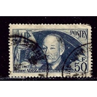 France 348 Used 1938 Clement Adler  nibbed corner    (ap3052)