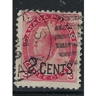 Canada 88 Used 1899 surcharge (ap9319)