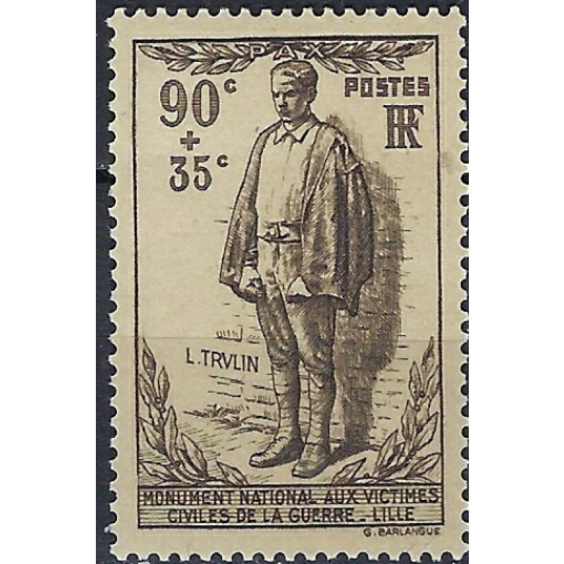 France B80 MH 1939 issue (ak2320)
