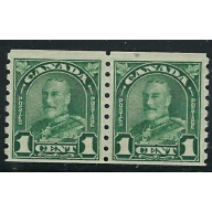 Canada 179 MH 1930 Coil Pair (fe6107)