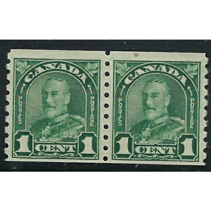 Canada 179 MH 1930 Coil Pair (fe6107)