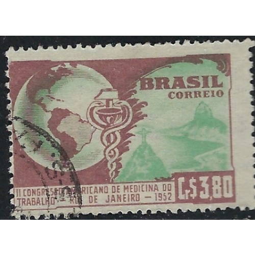 Brazil 733 Used 1952 issue (ak1869)
