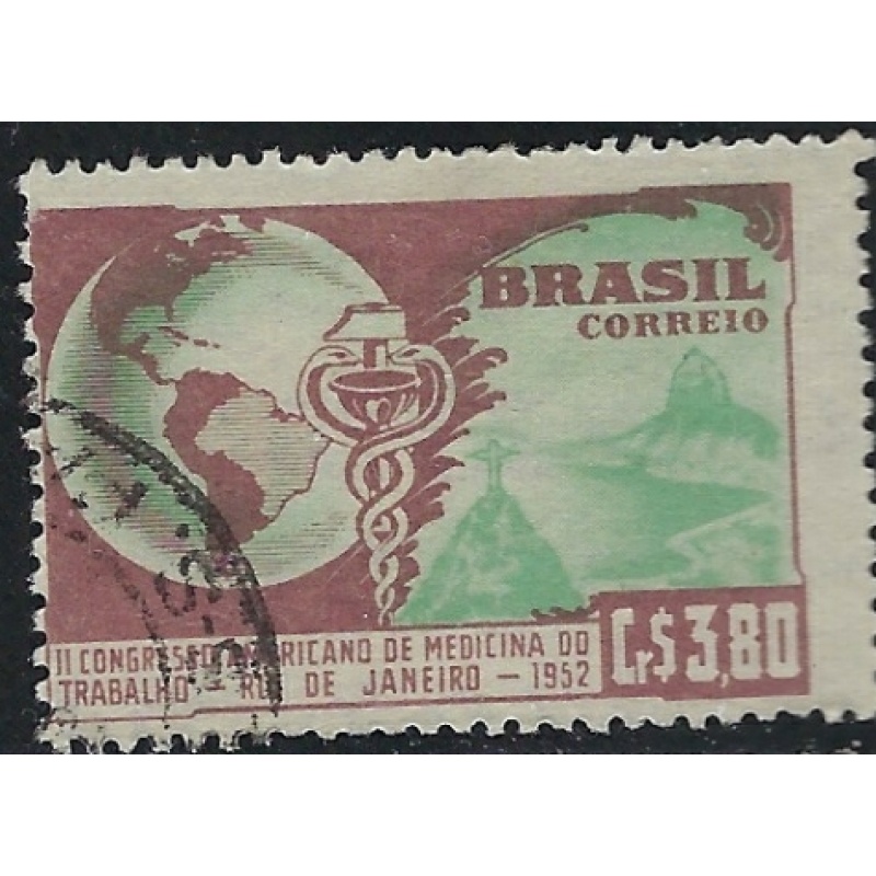 Brazil 733 Used 1952 issue (ak1869)
