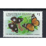 Christmas Is 209 MNH 1988 Butterflies (mm1536)