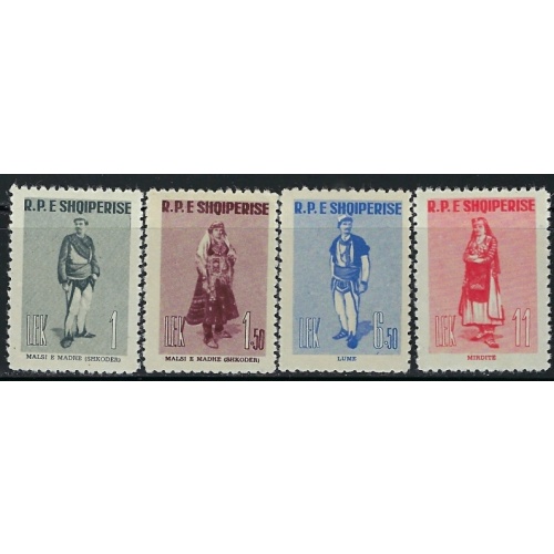 Albania 585-88 MNH 1961 set (an4046)