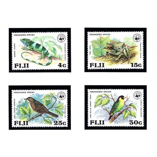Fiji 397-400 MNH 1979 Endangered Species