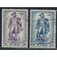 Ireland 155-56 Used 1956 set (fe1394)