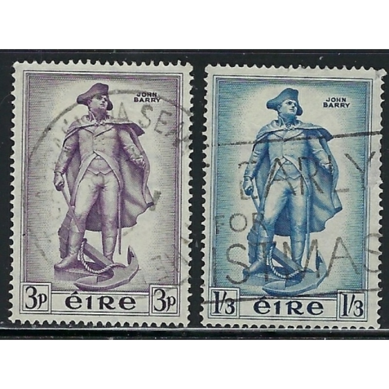 Ireland 155-56 Used 1956 set (fe1394)
