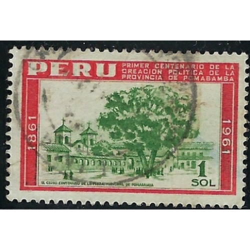 Peru 482 Used 1962 issue (mm1183)