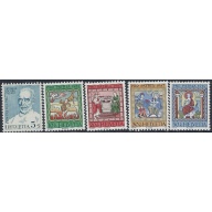 Switzerland B365-69 MNH 1967 set (ak6324)