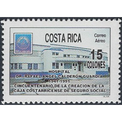 Costa Rica C922 MNH 1991 issue (ak6597)