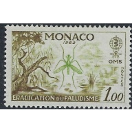 Monaco 504 MLH 1962 Anti-Malaria (ak3783)