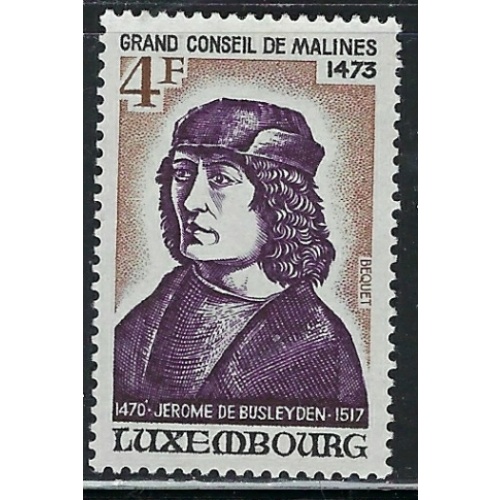 Luxemburg 528 MH 1973 issue (fe7982)