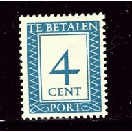 Netherlands J82 MH 1947 issue