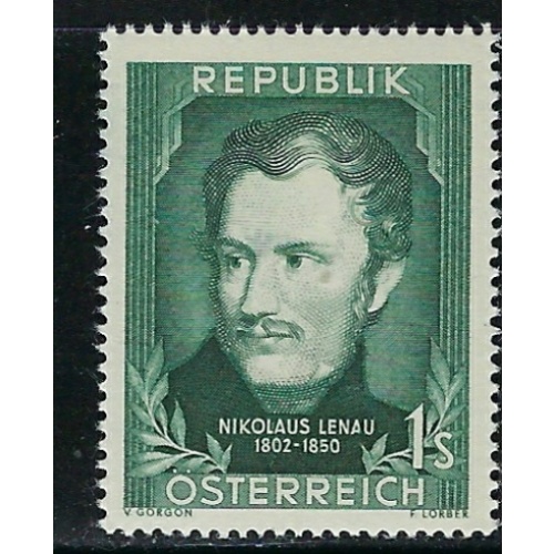 Austria 582 MLH 1952 issue (ha1240)