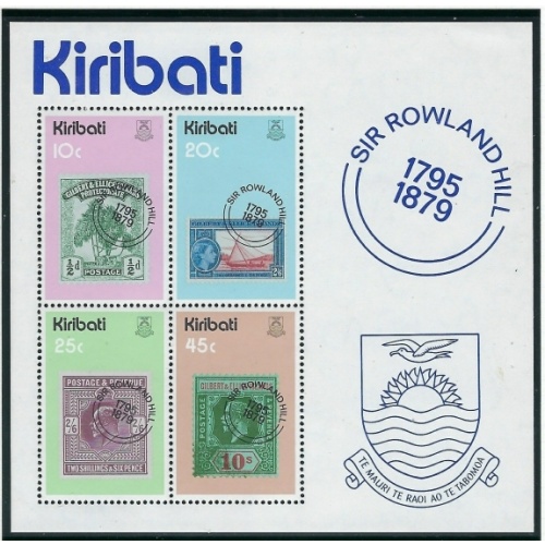 Kiribati 344a MNH 1979 Sir Rowland Hill issue (ak3598)