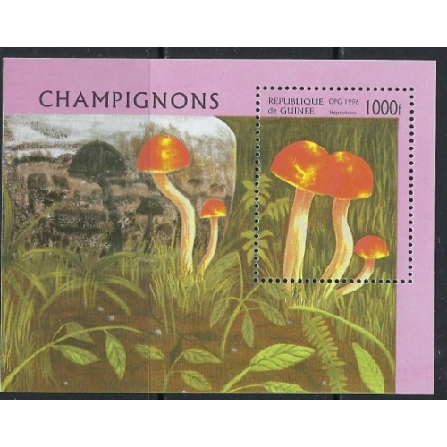 Guinea 1353 MNH 1996 Mushrooms (ak4793)