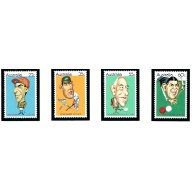 Australia 772-75 MNH 1981 Caricatures    (ap5520)