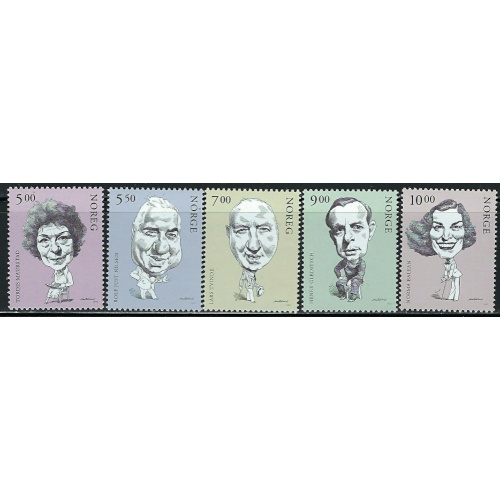 Norway 1322-26 MNH 2002 set (an4717)