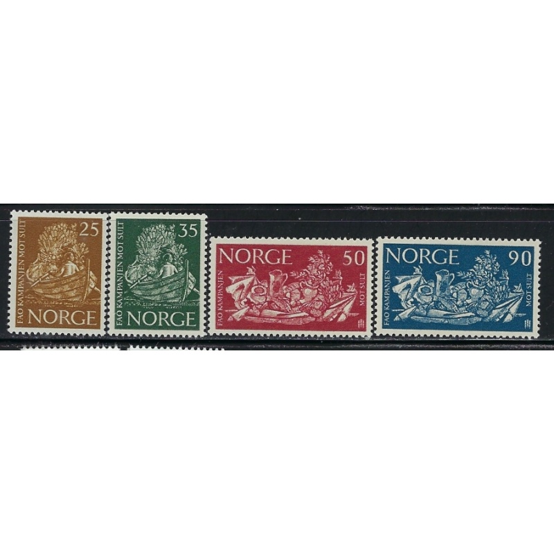 Norway 433-36 MNH 1963 set (an4710)