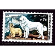 Monaco 1059 MNH 1971 Dogs (ap4143)