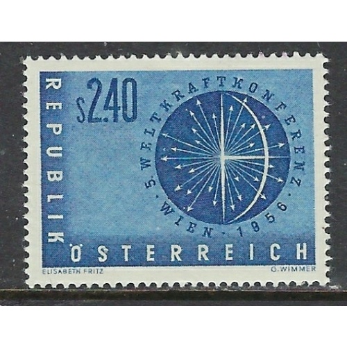 Austria 611 MH 1956 issue (ap8186)