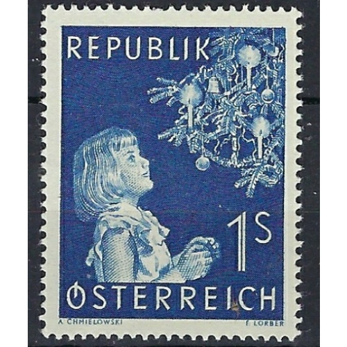 Austria 597 MNH 1954 issue (an7735)