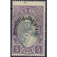 Albania 237 MHH 1928 overprint; bit of offset on top front (ak6154)