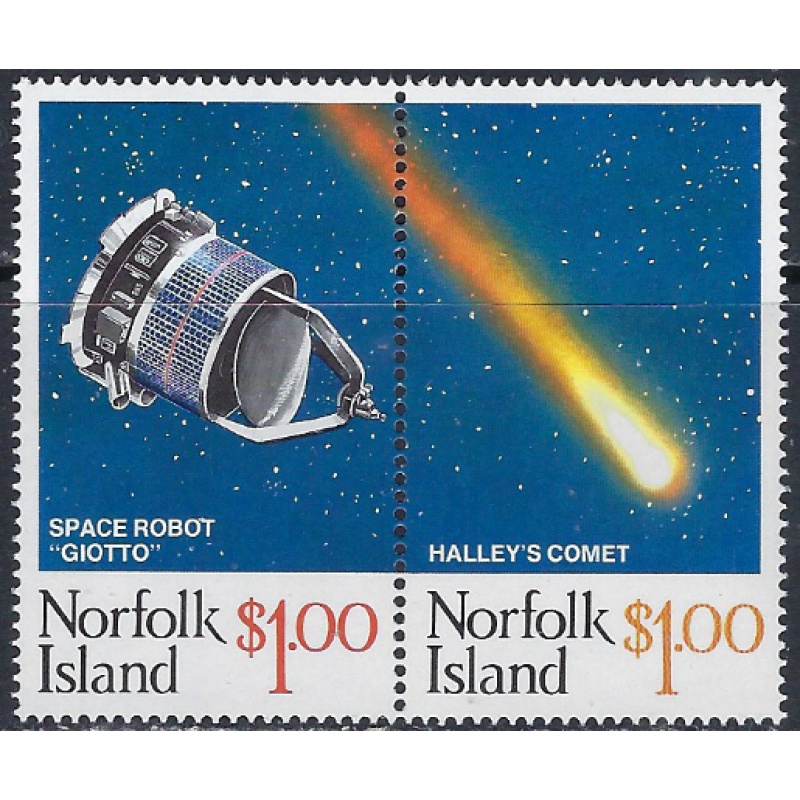 Norfolk Is 381 MNH 1986 Halley's Comet (ak6481)