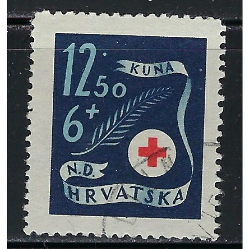 Croatia B72 Used 1944 issue (an4771)