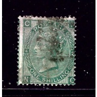 Great Britain 48 Used 1865 issue; 2019