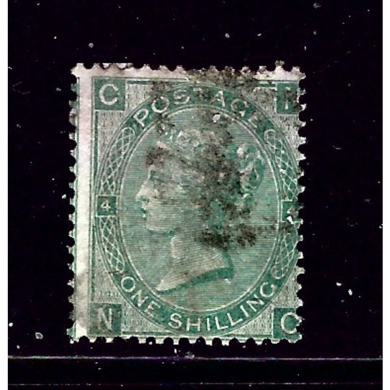 Great Britain 48 Used 1865 issue; 2019