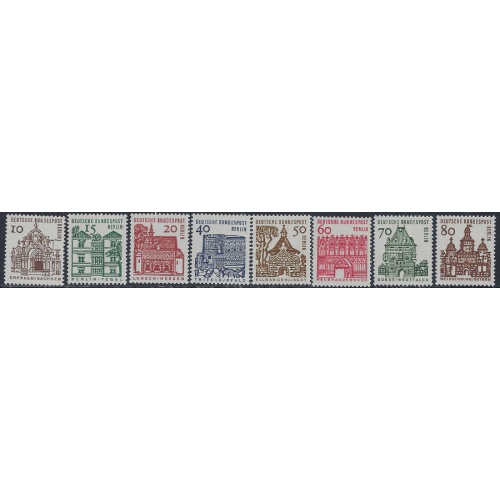 Germany Berlin 9N215-22 MNH 1964-65 set (ak6635)