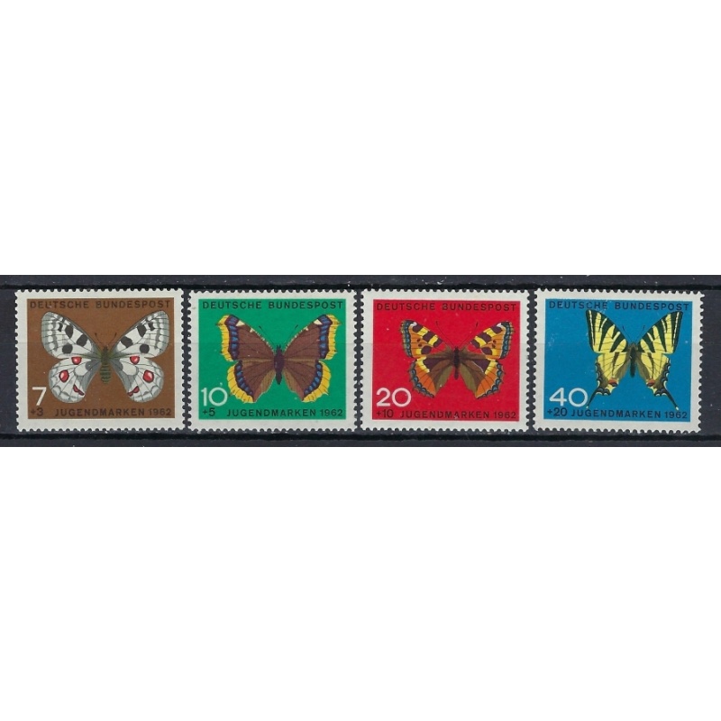 Germany B380-83 MNH 1962 Butterflies (an9131)