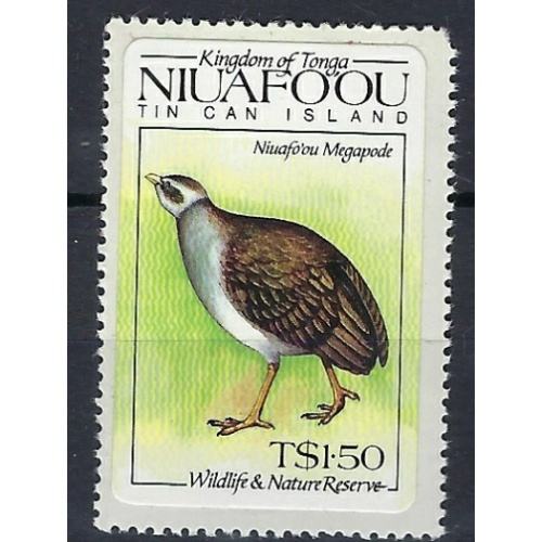 Tonga Niuafoou MNH 45 MNH 1984 Bird; self adhesive (an8069)