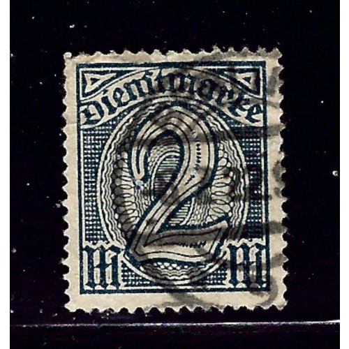 Germany O12 Used 1920 Issue     (P117)